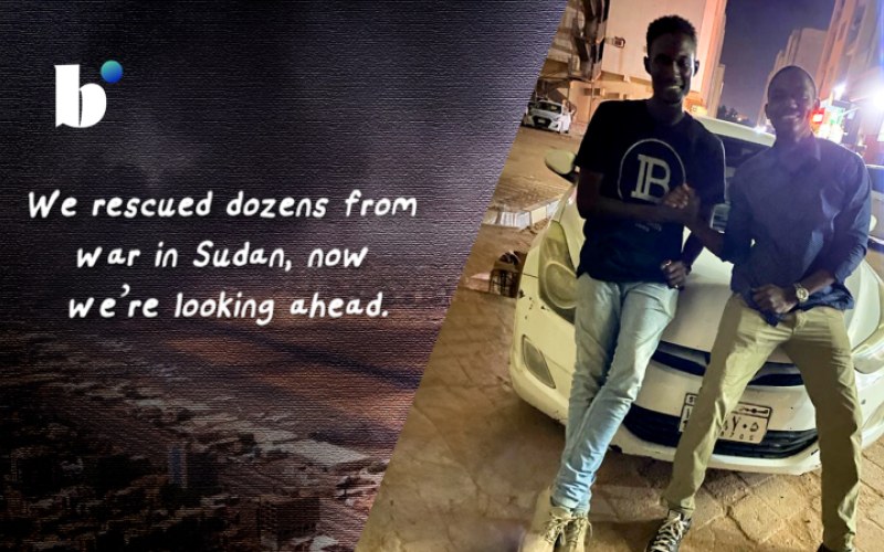 We rescued dozens from war in Sudan, now we're looking ahead